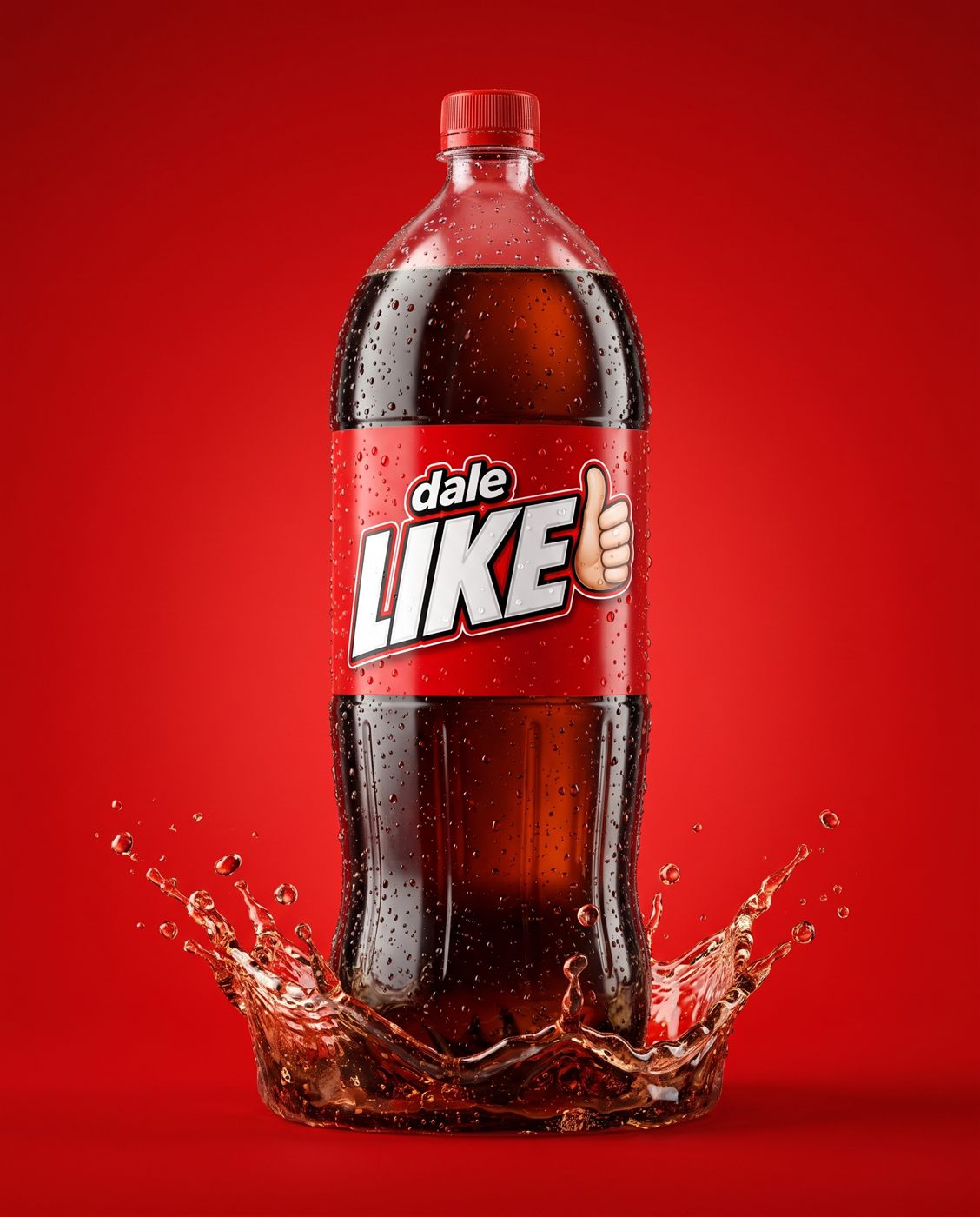 Botella Dale Like Cola sin azúcar 2,25 L